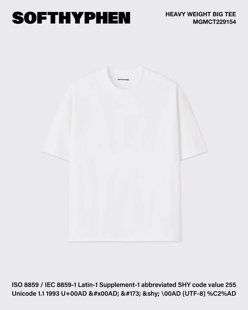 【新作入荷】HEAVY WEIGHT BIG TEE