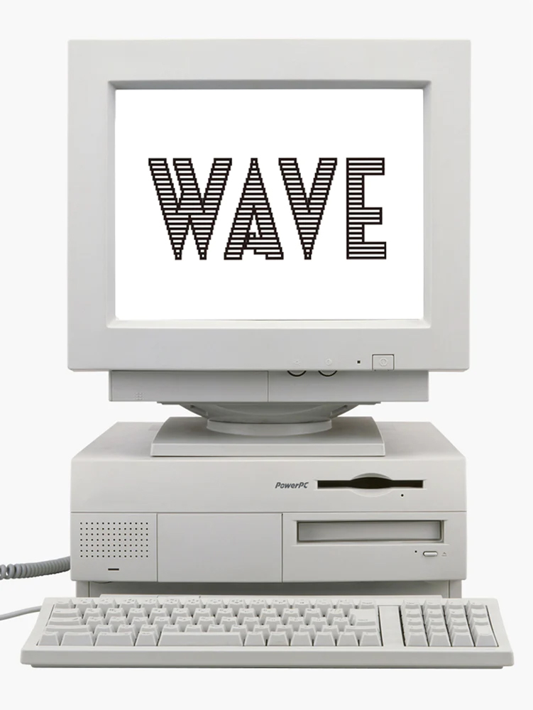 【新作入荷】WAVE 8 BIT LOGO T-SHIRT