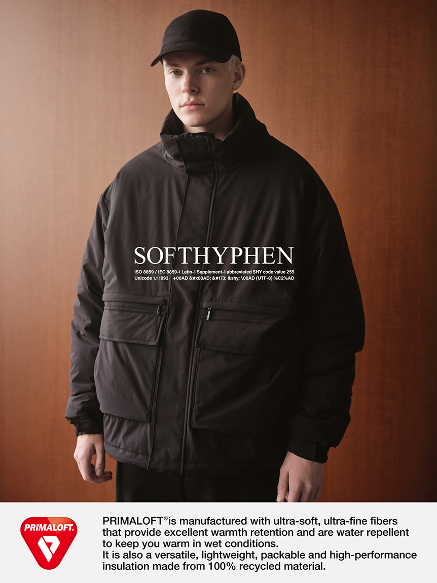 BIG POCKET PADDED JACKET [PRIMALOFT®] FRI.15.NOV
